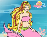 Dibujo Sirena sentada pintado por BFFLOVE