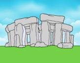 Dibujo Stonehenge pintado por LunaLunita