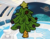 Un árbol Navidad