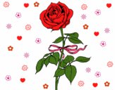 Dibujo Una rosa pintado por maria787