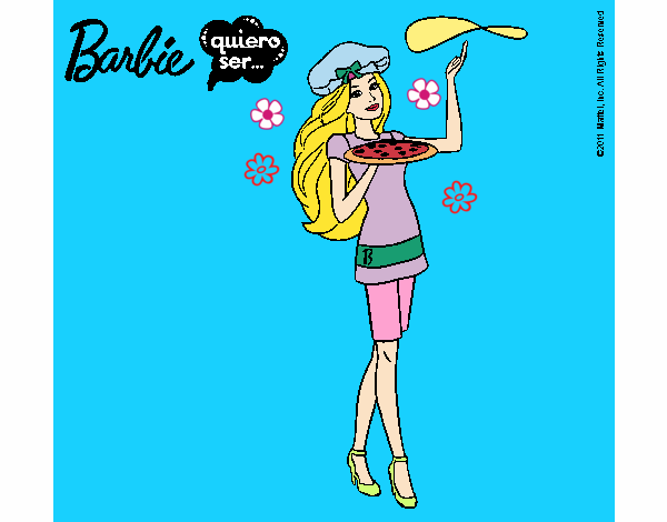 Barbie cocinera