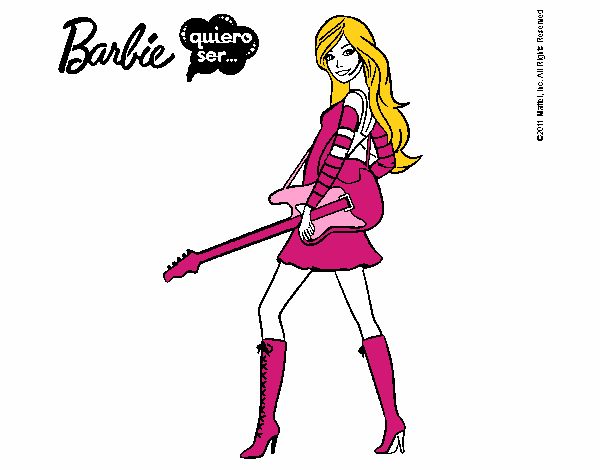 Barbie la rockera