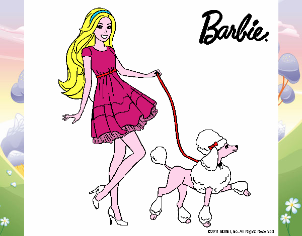 barbie y su mascota