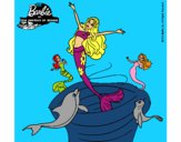 Barbie sirena contenta