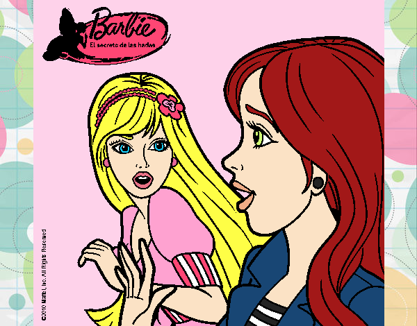 Barbie sorprendida