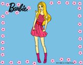 Dibujo Barbie veraniega pintado por LunaLunita