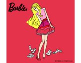 Barbie y su colección de zapatos