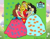 Barbie y sus amigas princesas