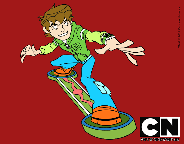 Ben 10 skateboard