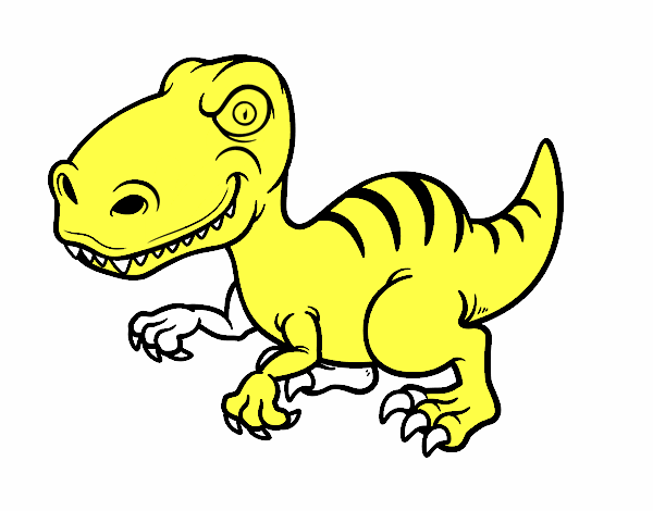 Dinosaurio velociraptor