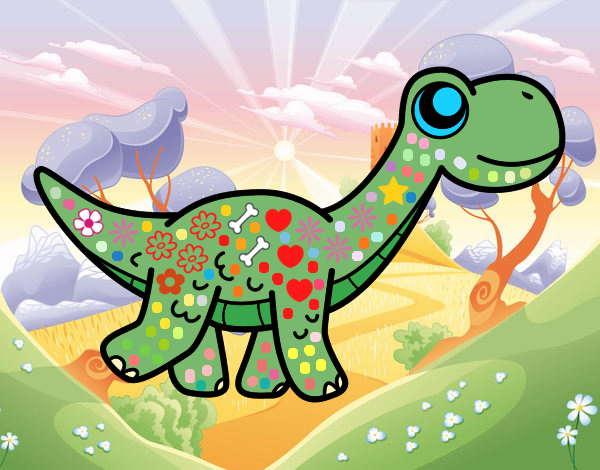 Diplodocus feliz