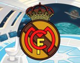 Dibujo Escudo del Real Madrid C.F. pintado por llj1