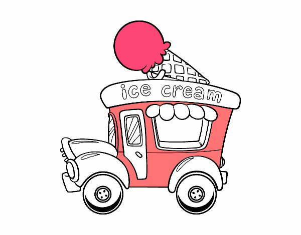 Food truck de helados