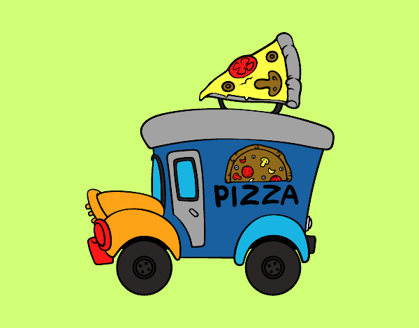 Food truck de pizza