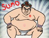 Luchador de sumo furioso