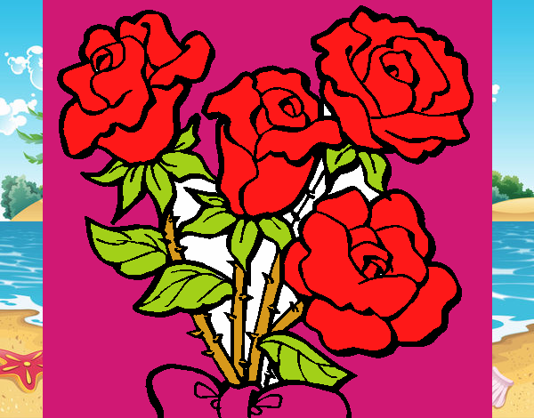 Ramo de rosas