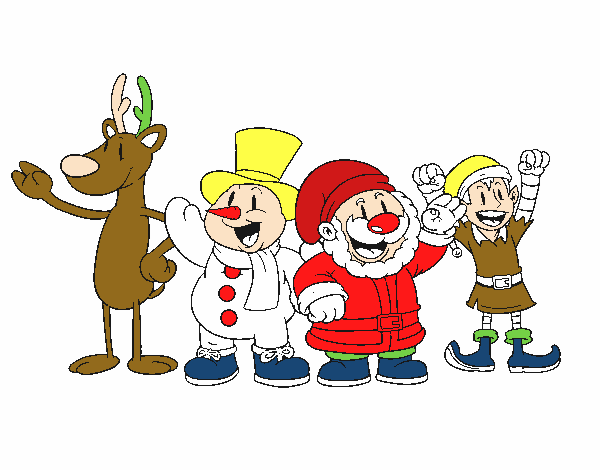 Santa Claus y sus amigos