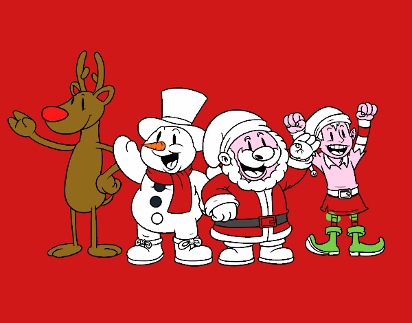 Santa Claus y sus amigos