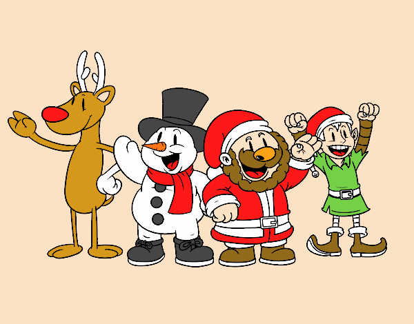 Santa Claus y sus amigos