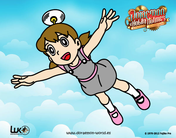 Shizuka volando