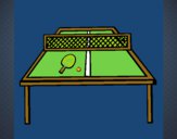 Dibujo Tenis de mesa 1 pintado por GACHET22