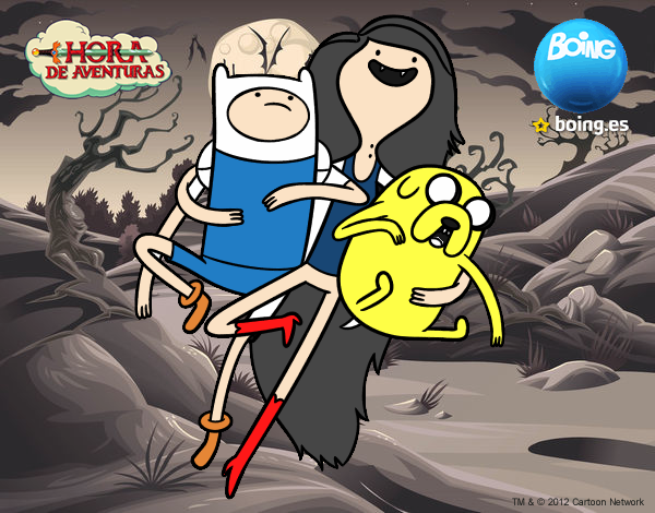 Volando con Marceline