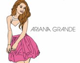 Dibujo Ariana Grande pintado por melissita