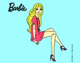 Barbie sentada