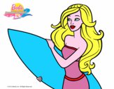 Barbie va a surfear