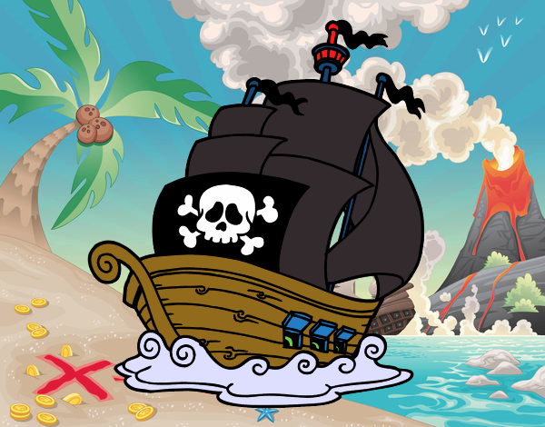 Barco de piratas