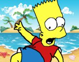 Dibujo Bart 2 pintado por nigg 