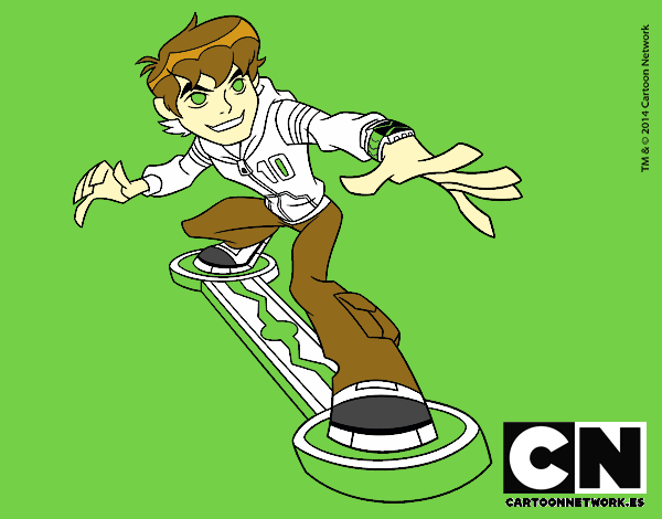 Ben 10 skateboard