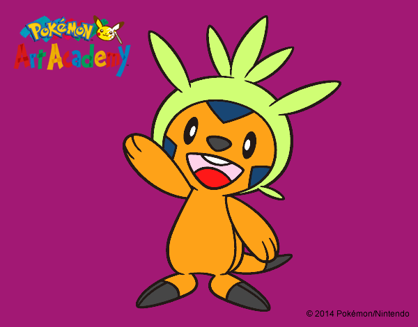 Chespin saludando