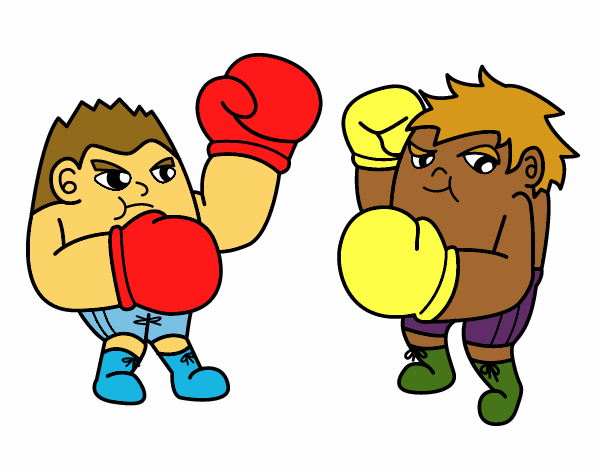 Combate de boxeo