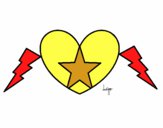 Corazón estrella