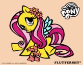 Dibujo Fluttershy pintado por LULA1096