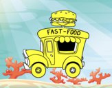 Food truck de hamburguesas