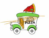 Food truck de pizza