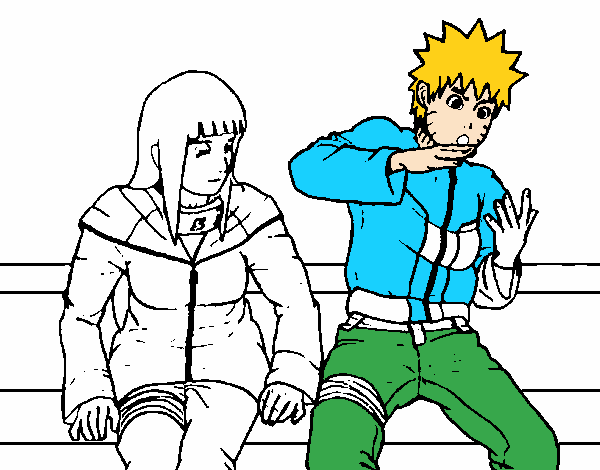 Hinata y Naruto