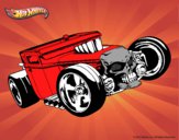 Dibujo Hot Wheels Bone Shaker pintado por xrami