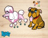 Dibujo Los perritos de Nancy pintado por BFFLOVE