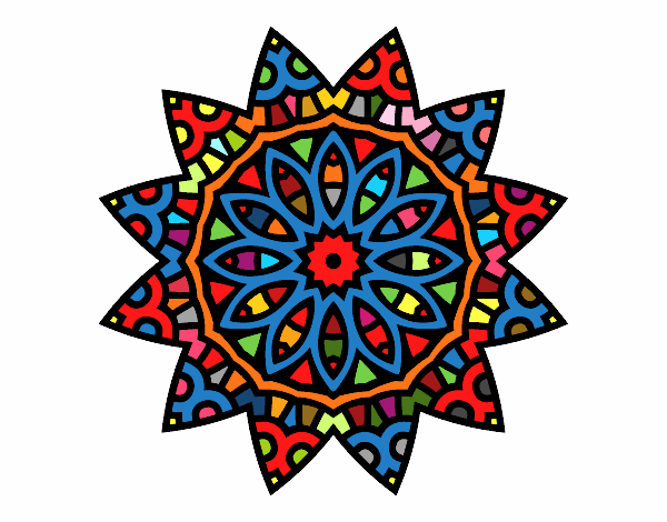 Mandala estrella