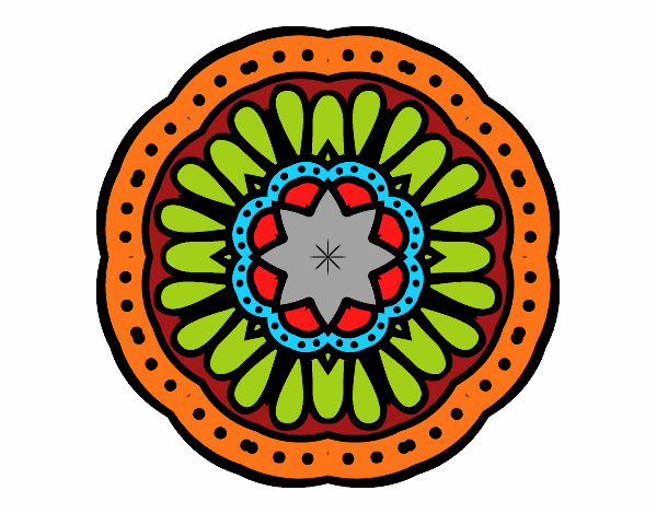 Mandala mosaico