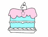 Pastel de cumpleaños