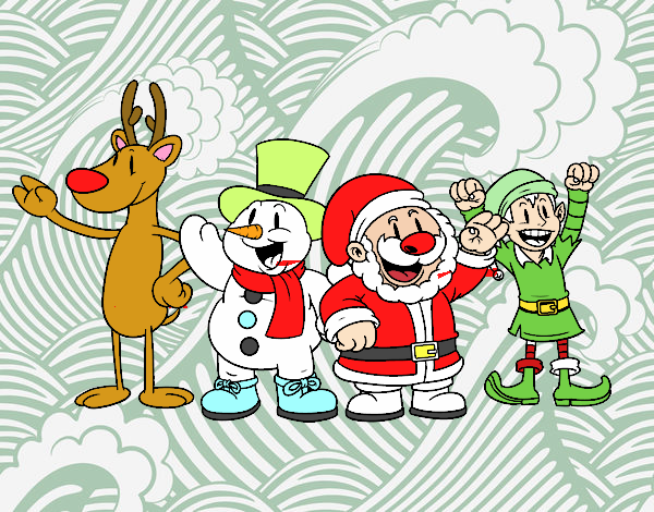 Santa Claus y sus amigos