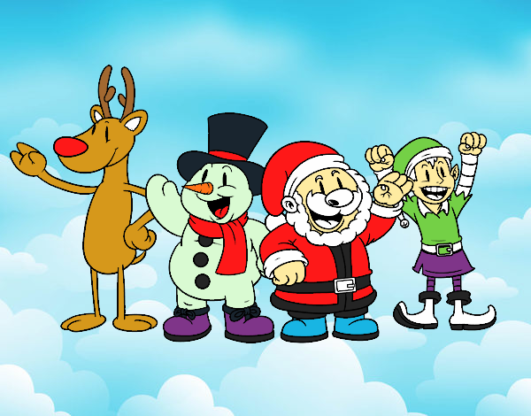 Santa Claus y sus amigos