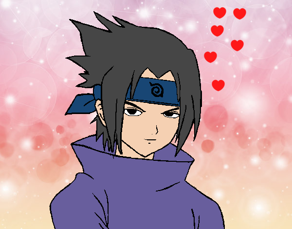 Sasuke enfadado