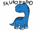 Dibujo Saurópodo pintado por sergiomesa