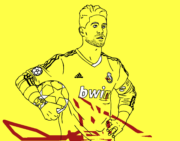 Sergio Ramos del Real Madrid