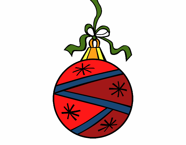Dibujo Una bola de Navidad pintado por jahad 